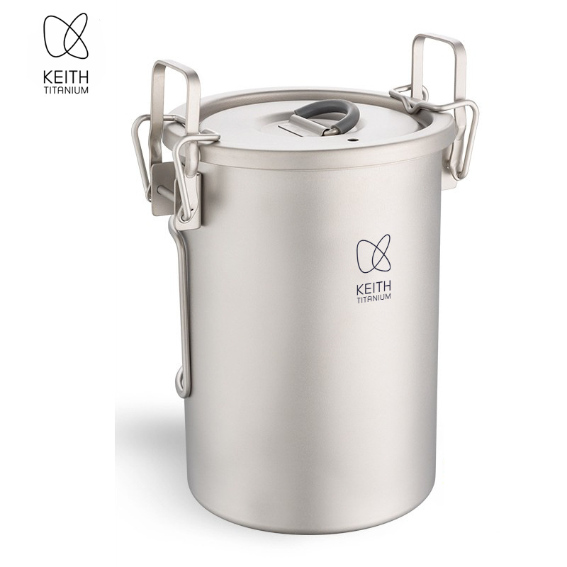 Camping Cooking Utilities - Рисоварка KEITH из чистого титана, 900