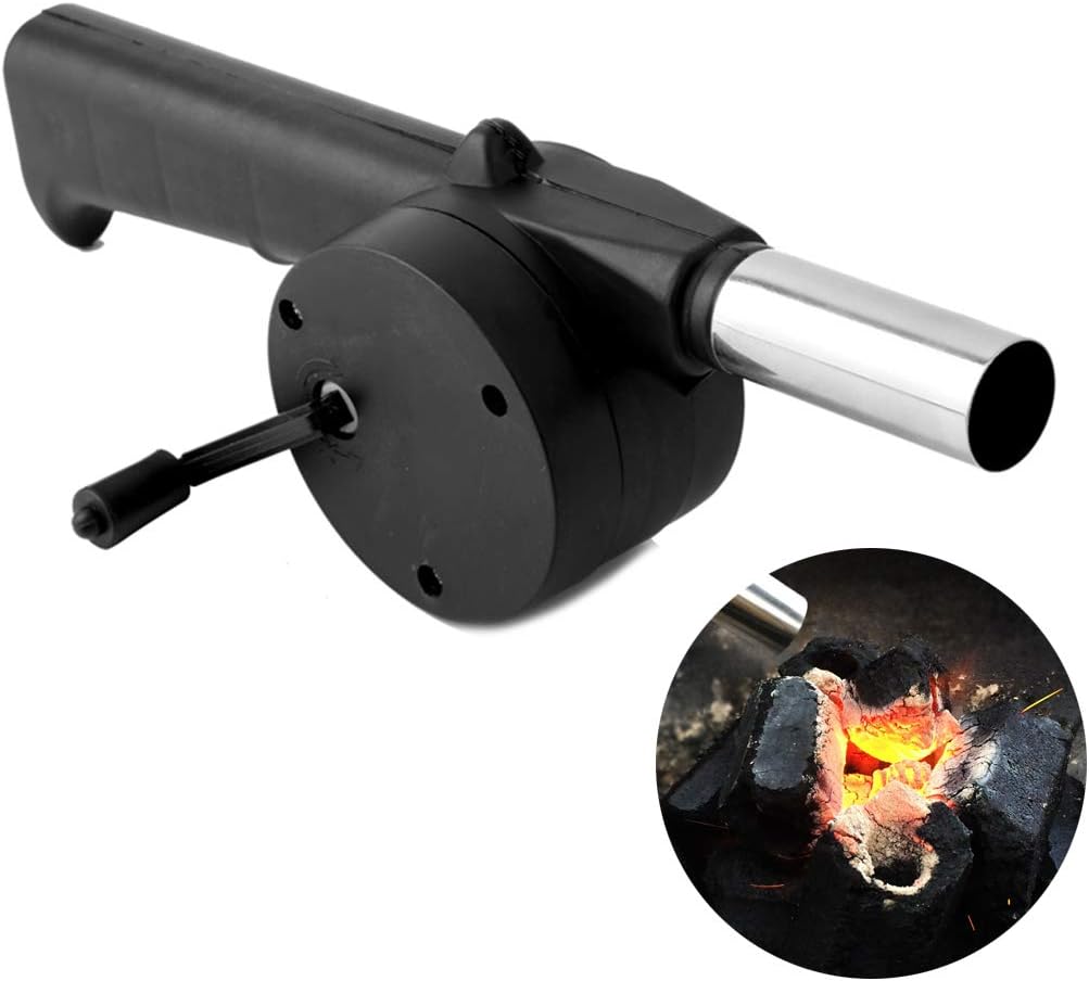 Camping Cooking Accessories Set - Портативный ручной вентилятор-воздуходувка для барбекю, гриля,