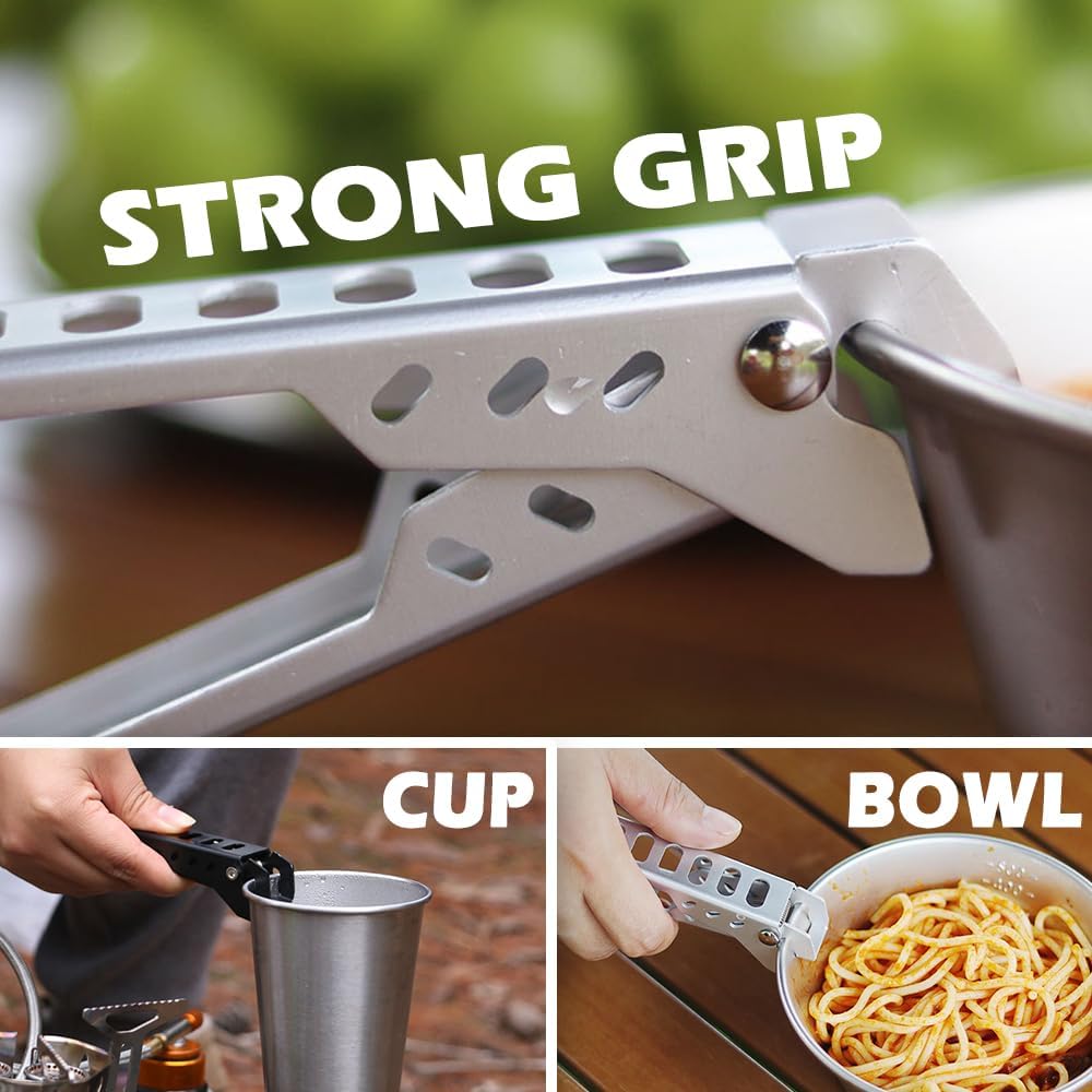Camping Cooking Accessories Set - Уличный термостойкий захват для кастрюли, аксессуары