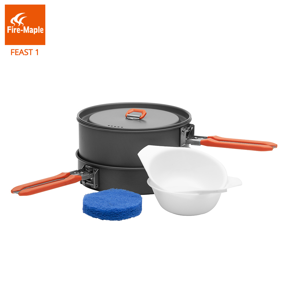 Camping Cooking Pots And Pans - Огонь Клен праздник 1 Открытый Отдых