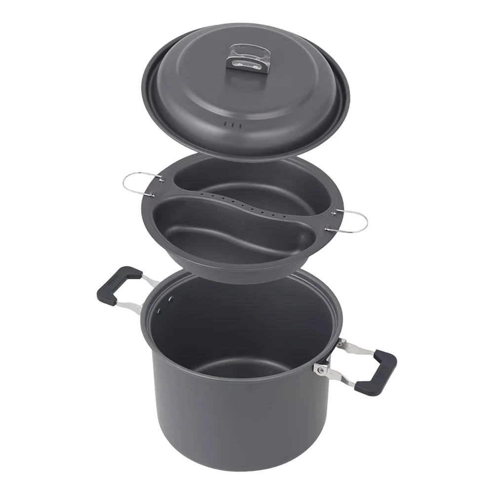 Camping Cooking Accessories Set - 1 комплект, 6 л, уличная кастрюля
