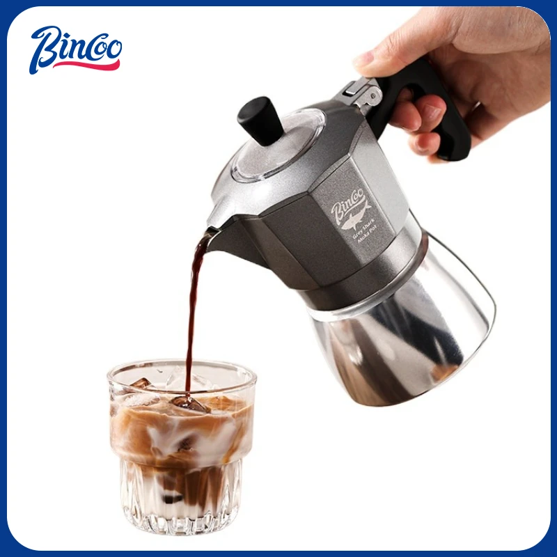 Camping Cooking Utilities - Кофеварка Bincoo Moka Pot на 2