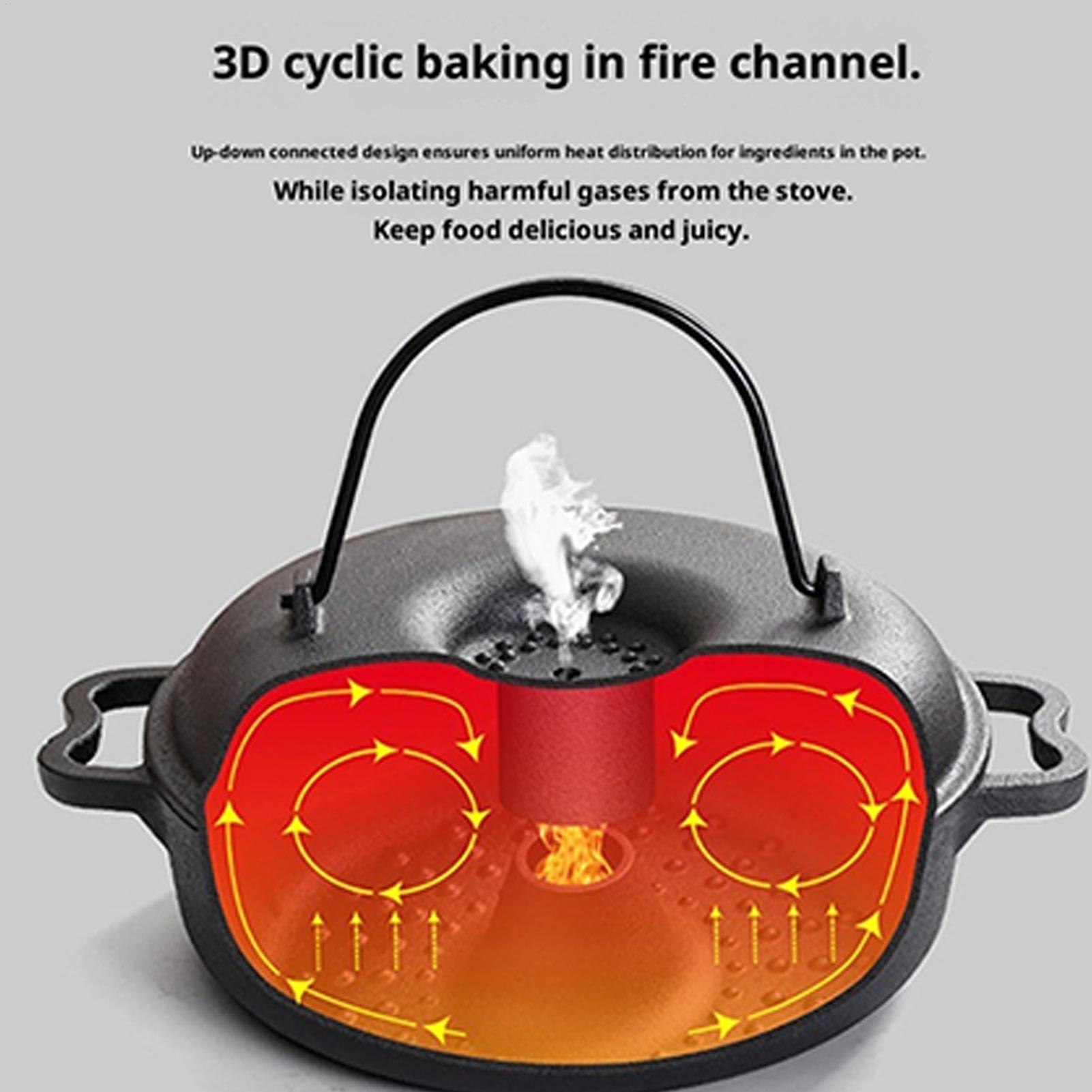 Camping Cooking Ovens - Кастрюля для приготовления пищи, антипригарная посуда