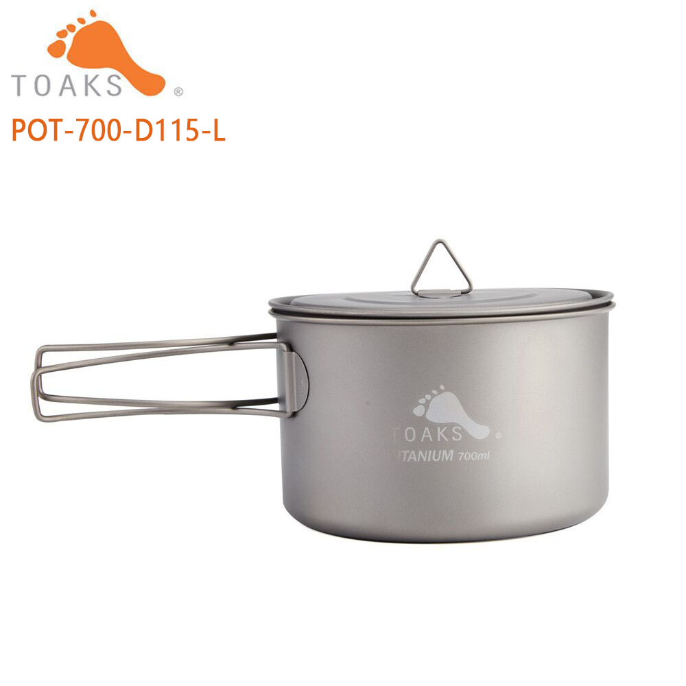 Camping Cooking System - Кухонная утварь из чистого титана TOAKS,