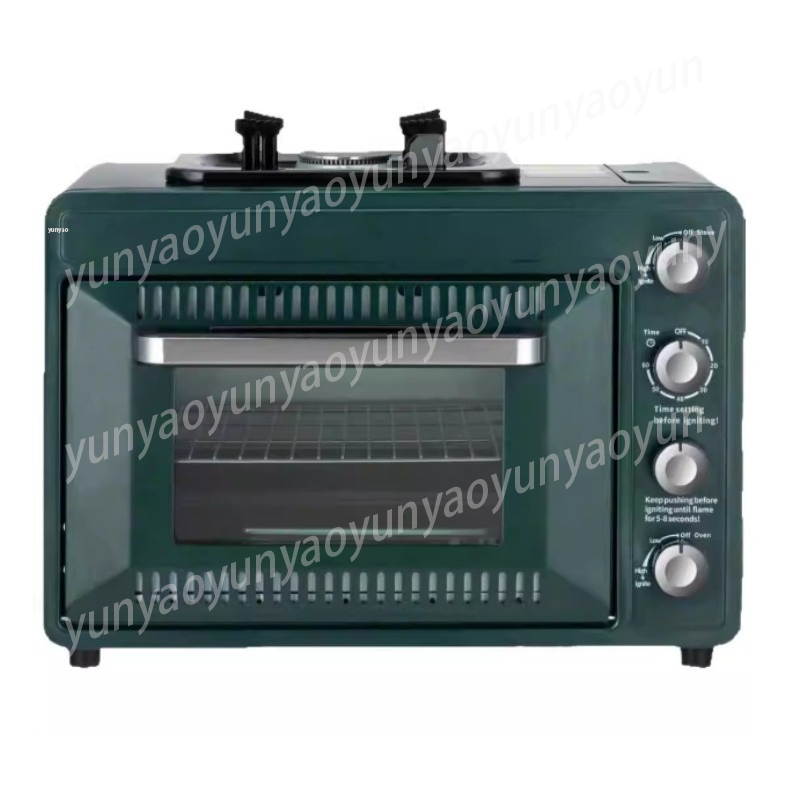 Camping Cooking Ovens - Двухслойная портативная походная печь, многофункциональный газовый