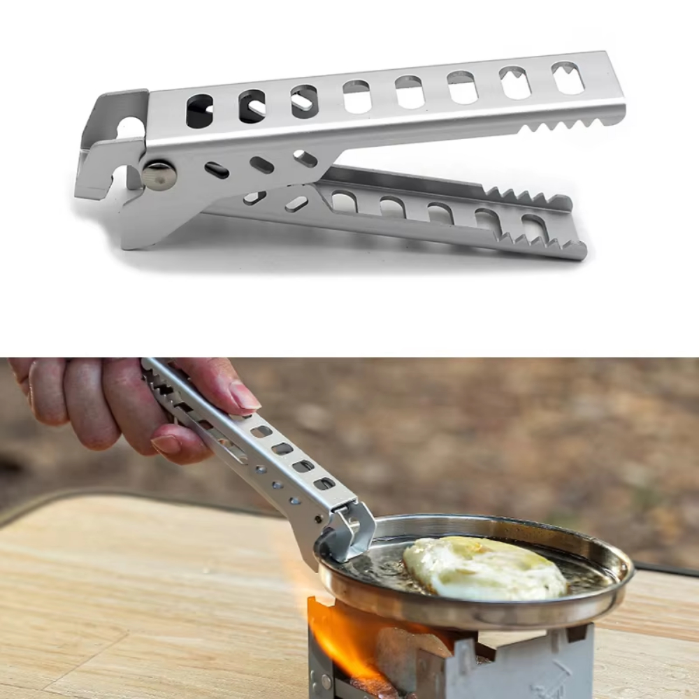 Camping Cooking Pots And Pans - Открытый алюминиевый зажим из анти-горячего сплава,