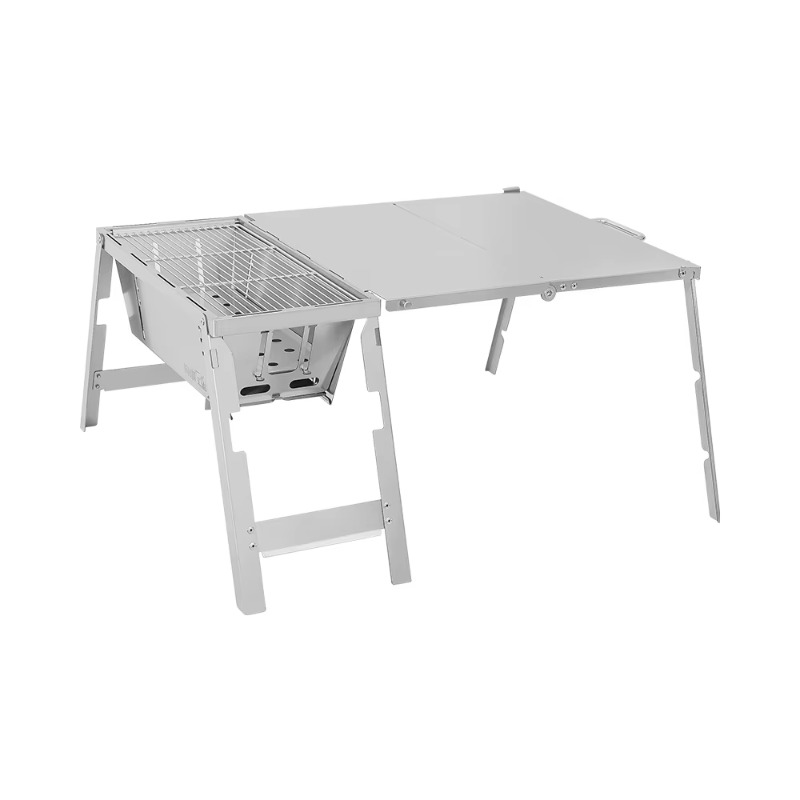 Camp Grill Portable Folding - Портативный складной набор для барбекю из