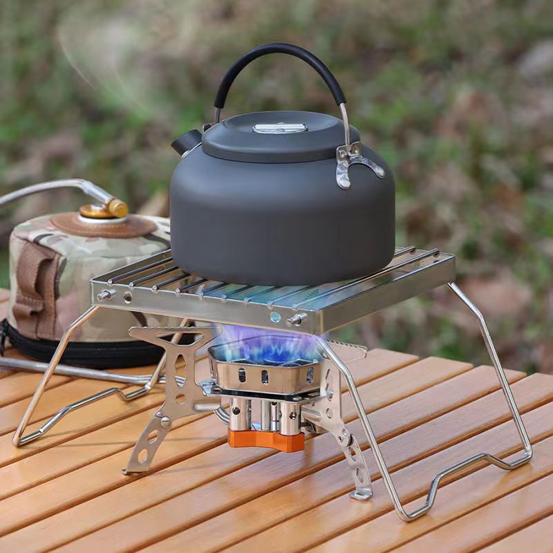Camp Grill Portable Folding - Уличный держатель для печи из нержавеющей