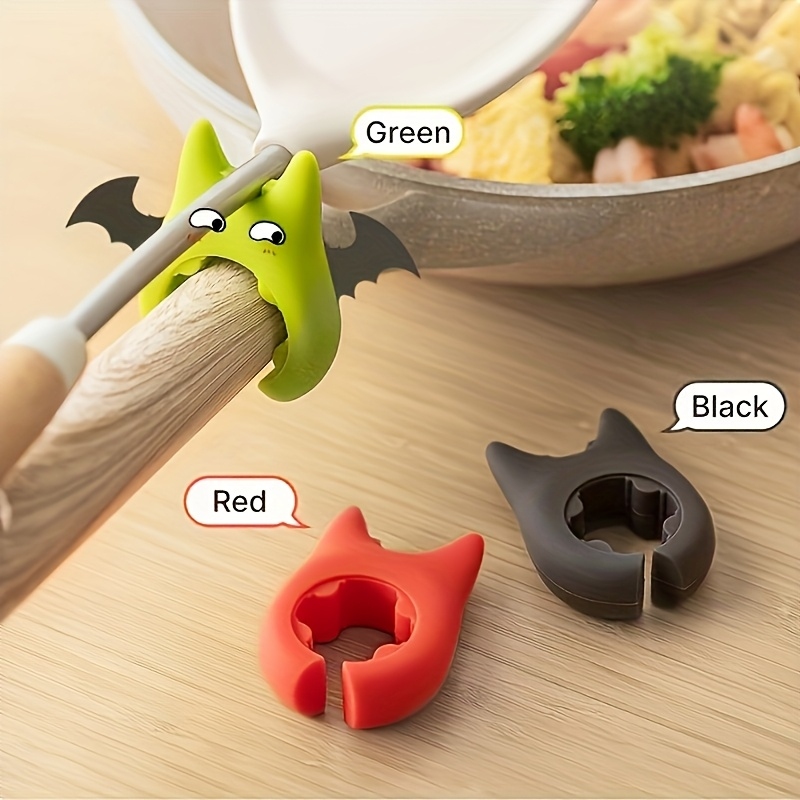 Camping Cooking Utensil Holder - Портативный силиконовый держатель для лопаток и