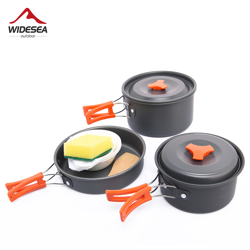 Camping Cooking Cutlery Set - Набор посуды Widesea для кемпинга и