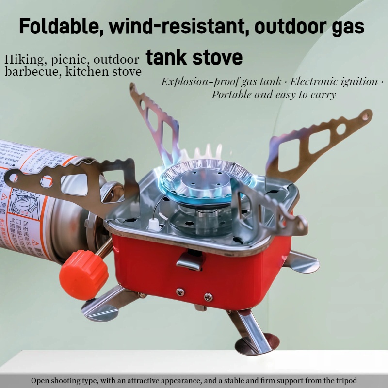 Camping Cooking Roll - Портативная складная газовая плита для кемпинга,