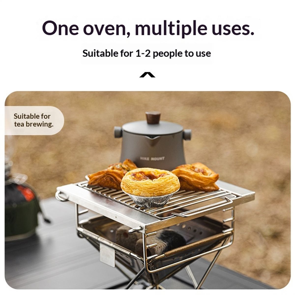Camp Grill Portable Folding - Портативный складной гриль M10K для кемпинга,