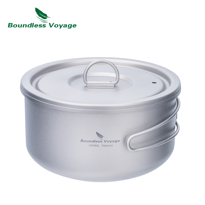 Camping Cooking System - Титановая походная кастрюля Boundless Voyage с