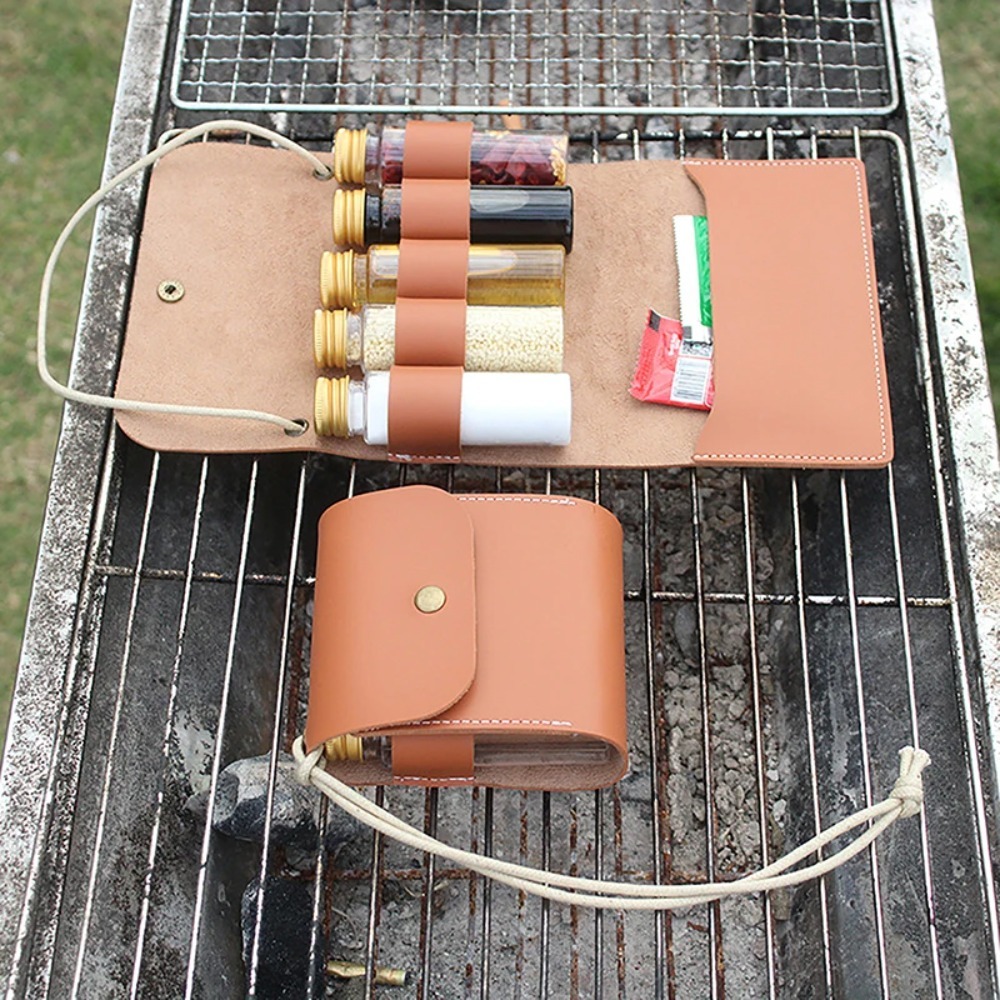 Camping Cooking Utensil Holder - Набор бутылок для специй для кемпинга,