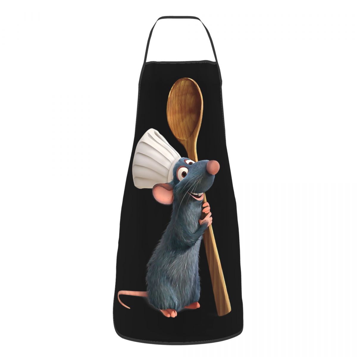 Camping Cooking Apron - Унисекс Рататуй шеф-повар Реми с ложкой