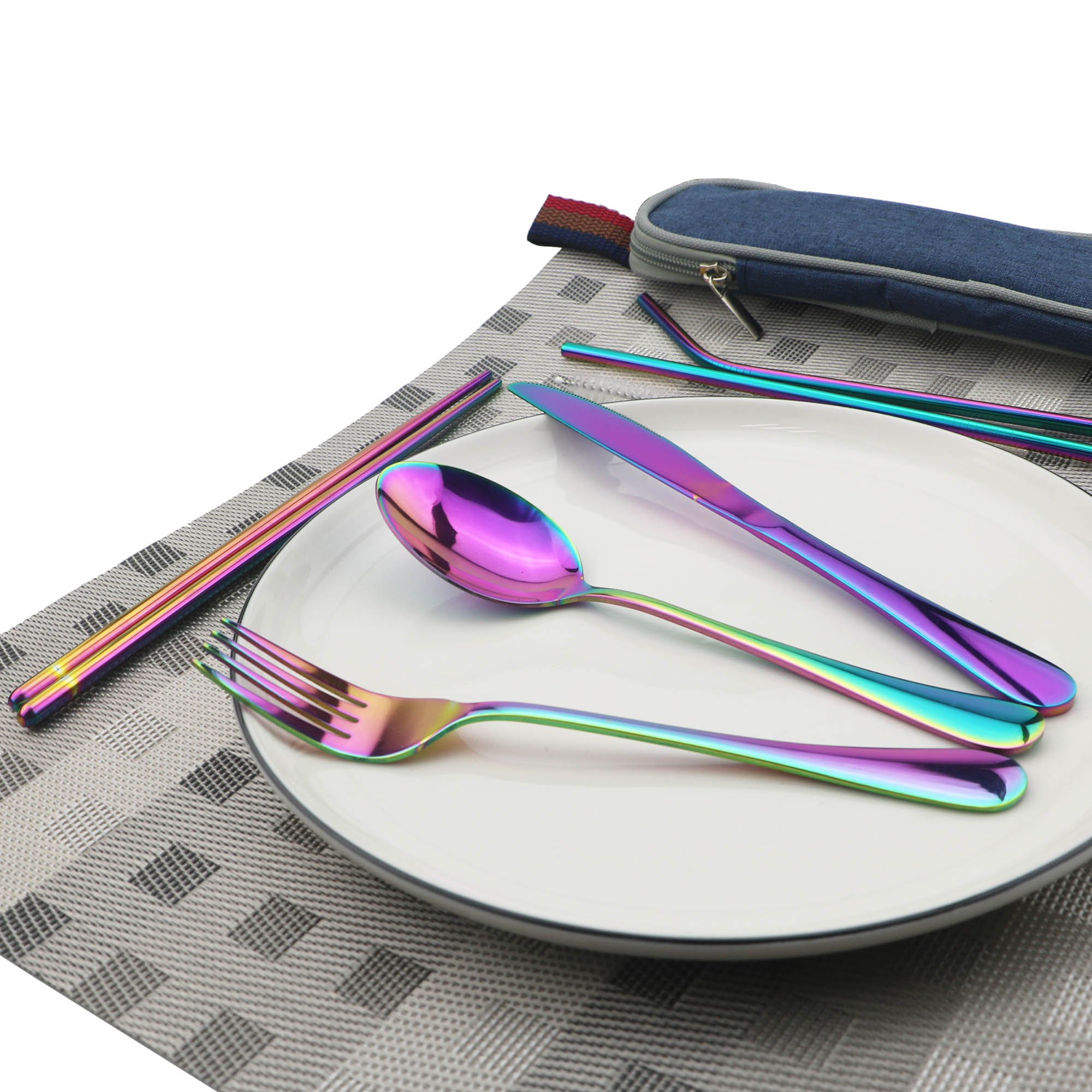 Столовые приборы из нержавеюще – обзор и цена Camping Cooking Cutlery Set