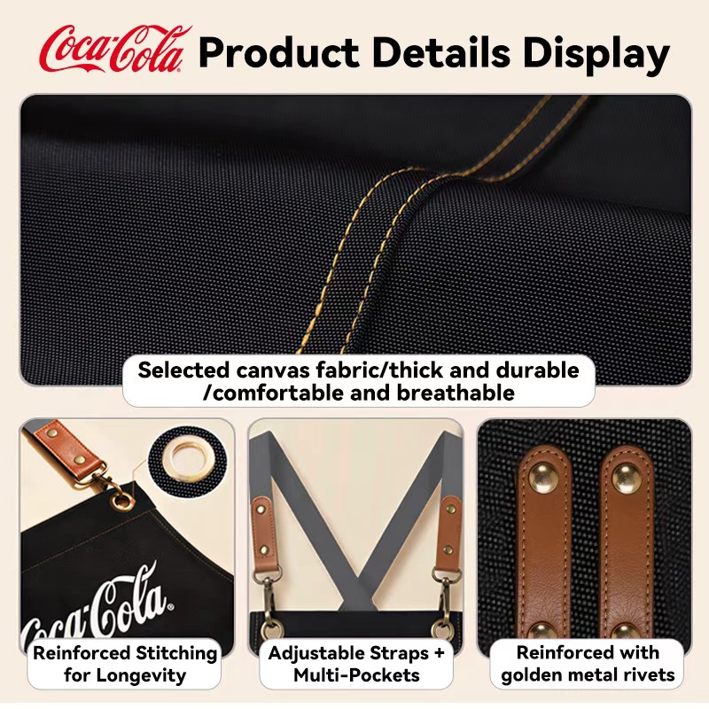 Кухонный фартук COKE для женщи – обзор и цена Camping Cooking Apron