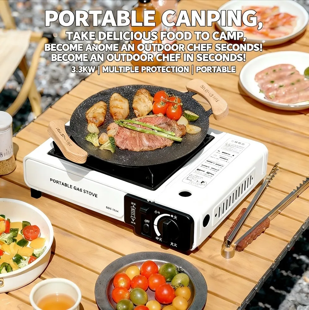 Портативная уличная газовая пл – обзор и цена Camping Cooking Ring