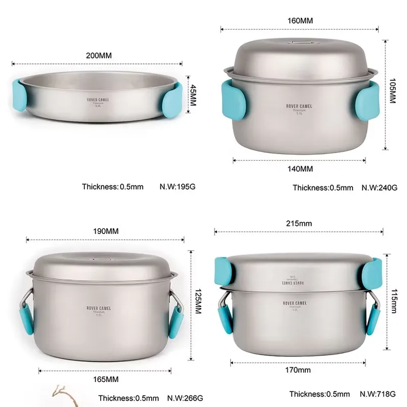 Набор походной посуды из чисто – обзор и цена Camping Cooking Accessories Set
