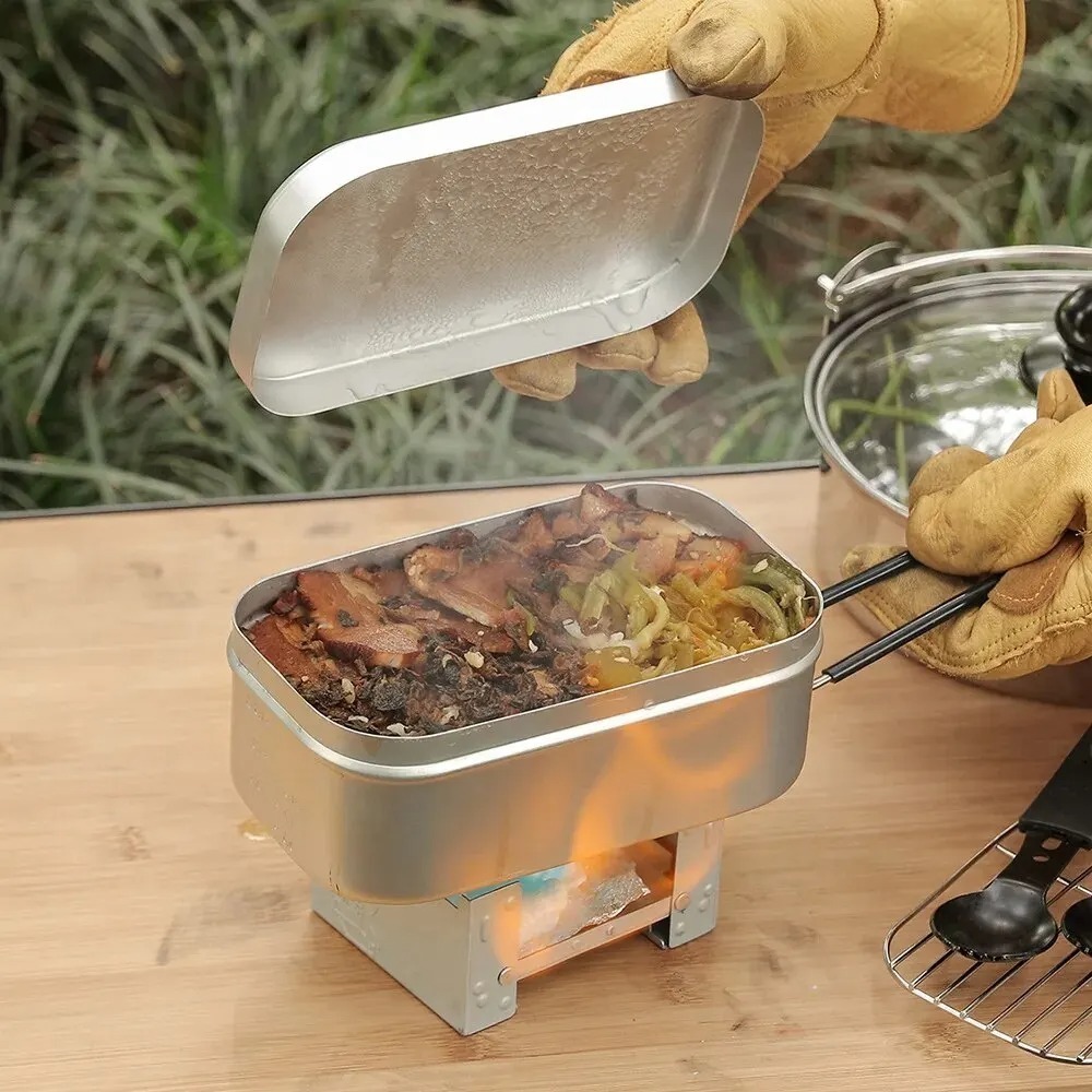 Ультралегкая посуда для кемпин – обзор и цена Camping Cooking Cutlery Set