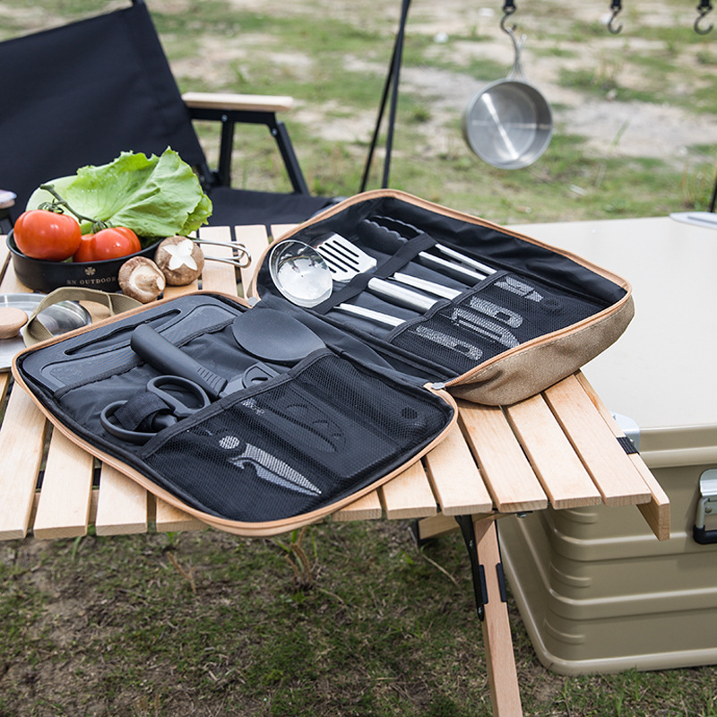 Набор походной кухонной утвари – обзор и цена Camping Cooking Cutlery Set