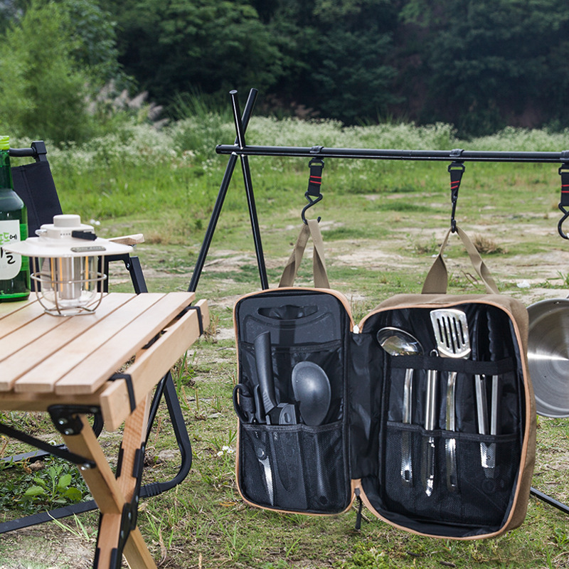 Набор походной кухонной утвари – обзор и цена Camping Cooking Cutlery Set