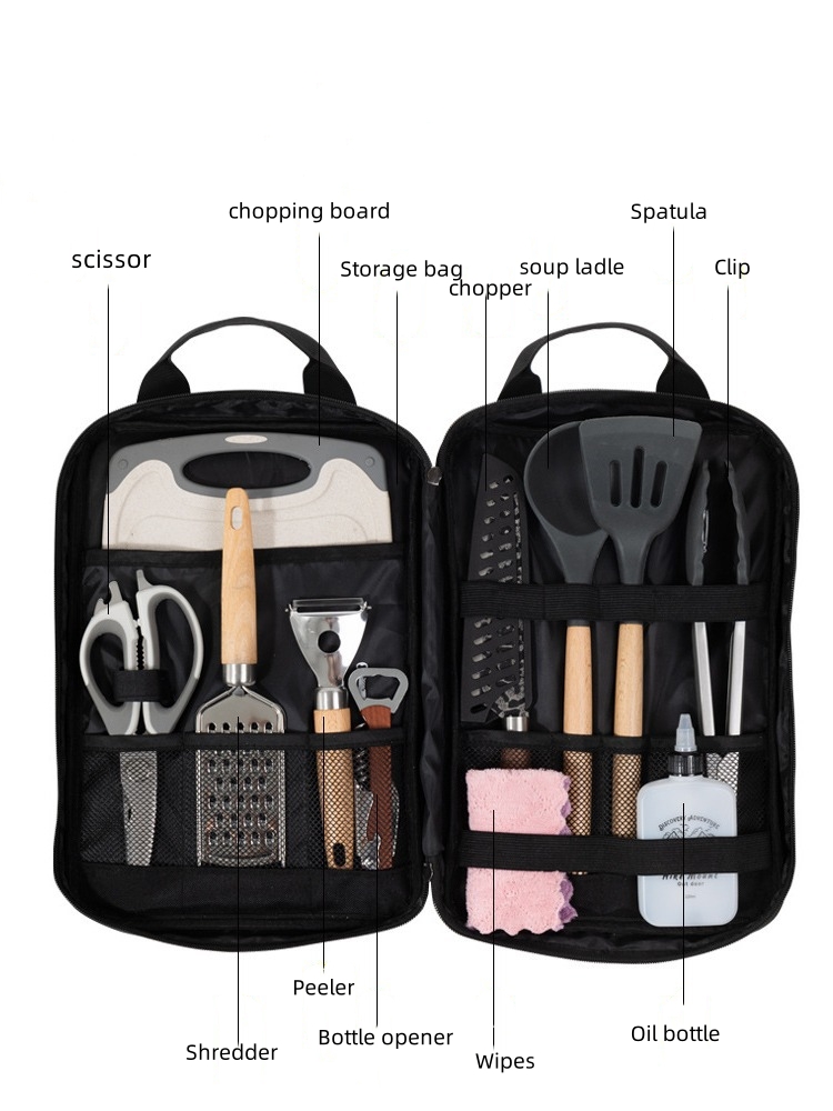 Набор аксессуаров для кемпинго – обзор и цена Camping Cooking Accessories Set