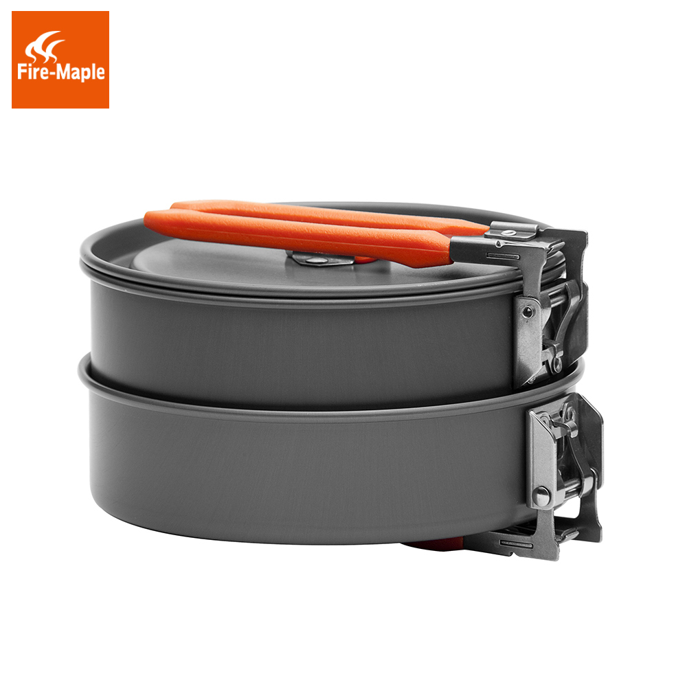 Огонь Клен праздник 1 Открытый – обзор и цена Camping Cooking Pots And Pans