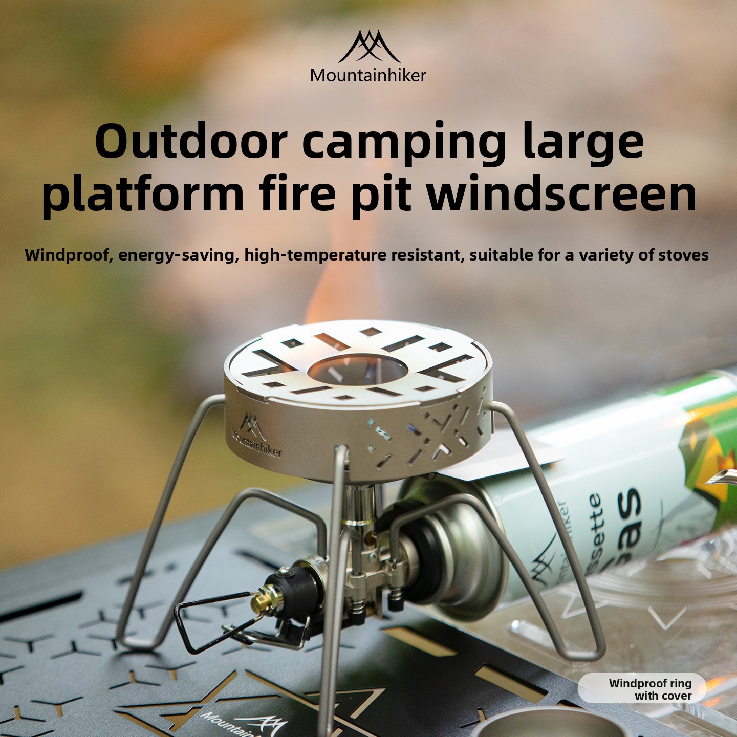 Ветрозащитный экран MOUNTAINHI – обзор и цена Camping Cooking Ring