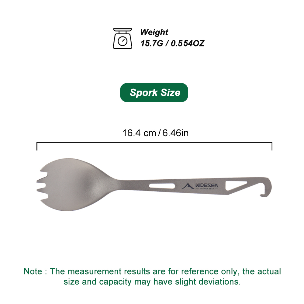 Набор для кемпинга Widesea: ти – обзор и цена Camping Cooking Cutlery Set