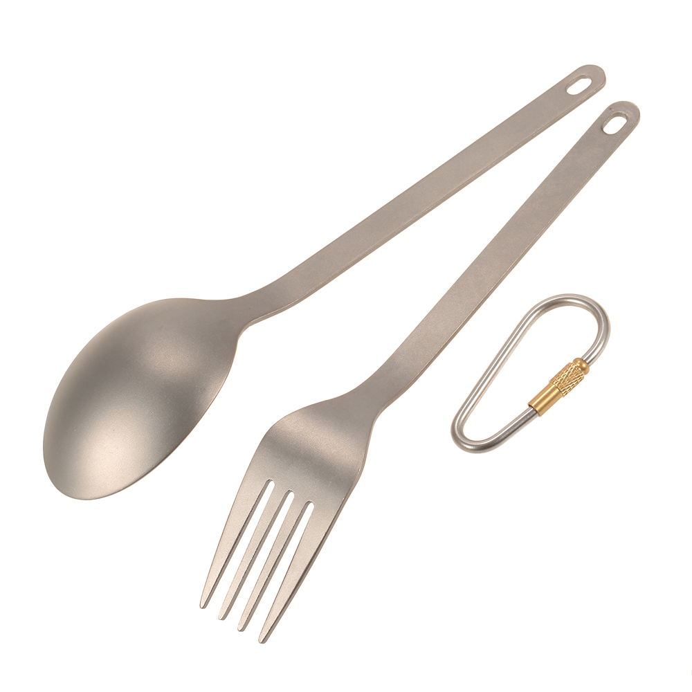 TOMSHOO Титановая посуда, обед – обзор и цена Camping Cooking Cutlery Set