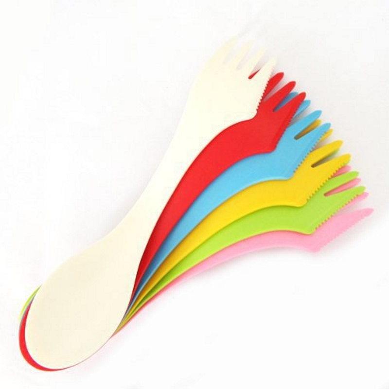 Набор походной посуды 3-в-1 из – обзор и цена Camping Cooking Cutlery Set