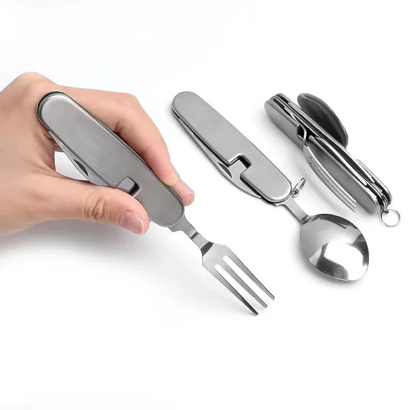 Набор посуды для кемпинга, скл – обзор и цена Camping Cooking Cutlery Set