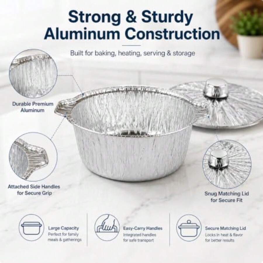 Набор из 12 одноразовых форм с – обзор и цена Camping Cooking Pots And Pans