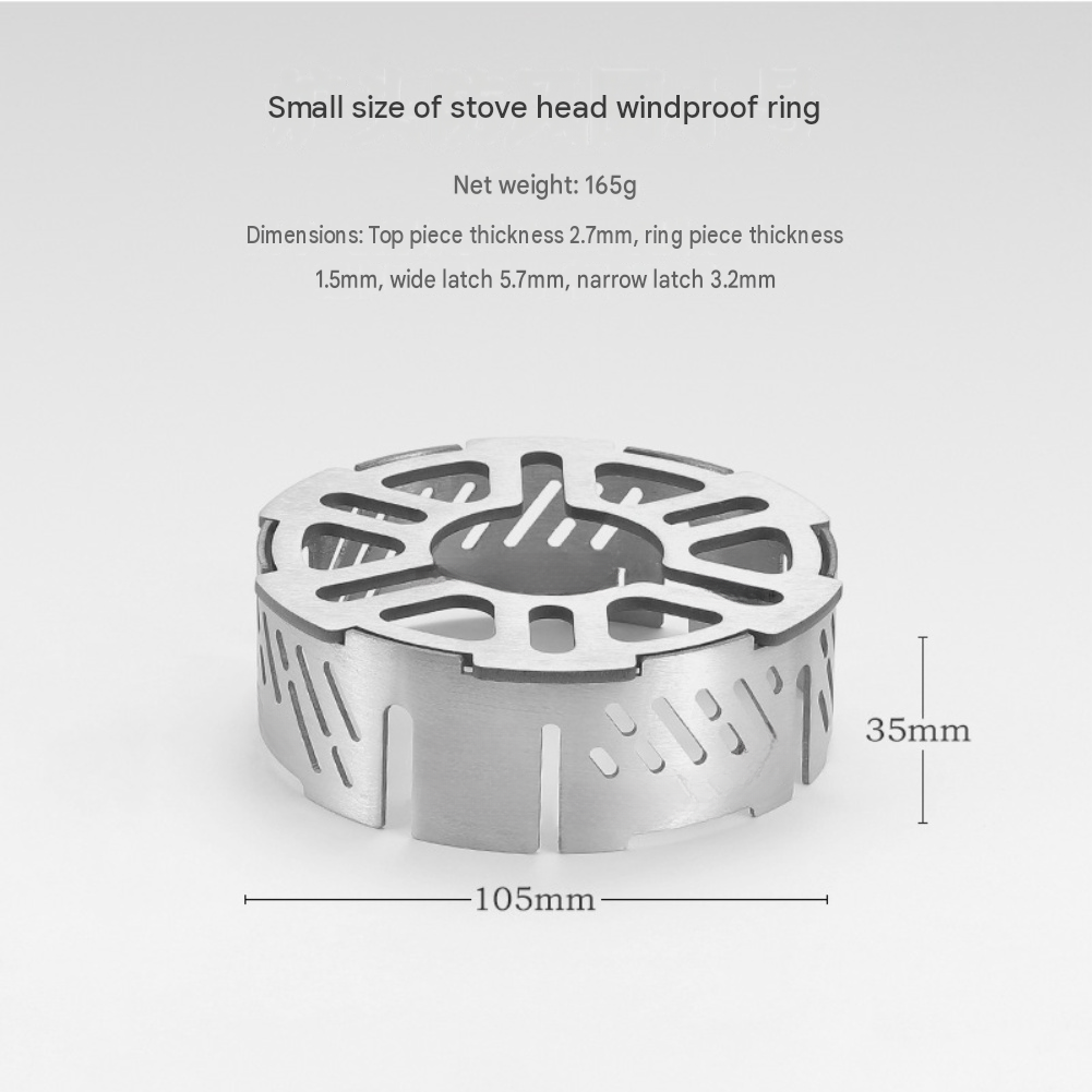 Ветрозащитное кольцо из нержав – обзор и цена Camping Cooking Ring