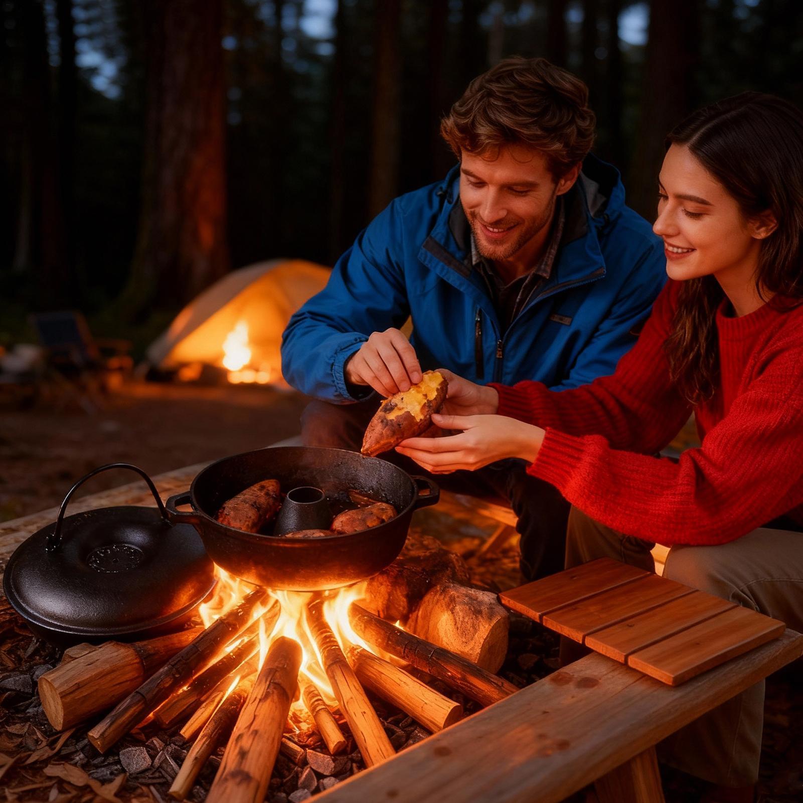 Чугунный котел для приготовлен – обзор и цена Camping Cooking Ovens