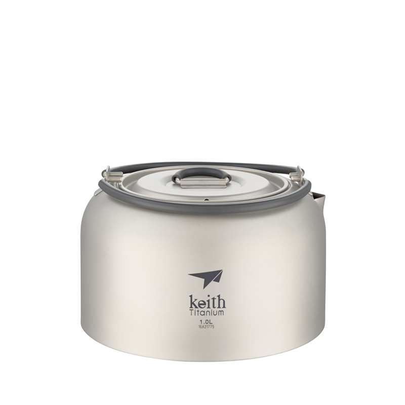 Титановый чайник Keith 1 л, ба – обзор и цена Camping Cooking System