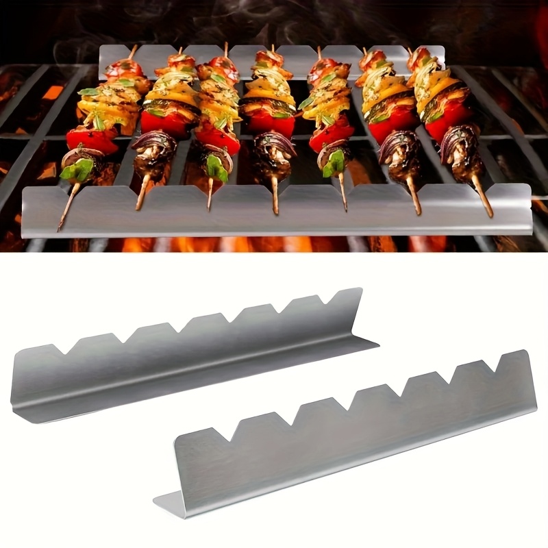 2 шт. подставка для кебаба, по – обзор и цена Camping Cooking Utensil Holder