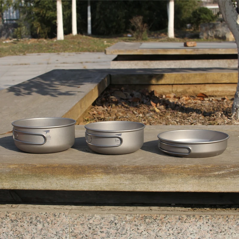 Keith 3 шт. титановая посуда,  – обзор и цена Camping Cooking System