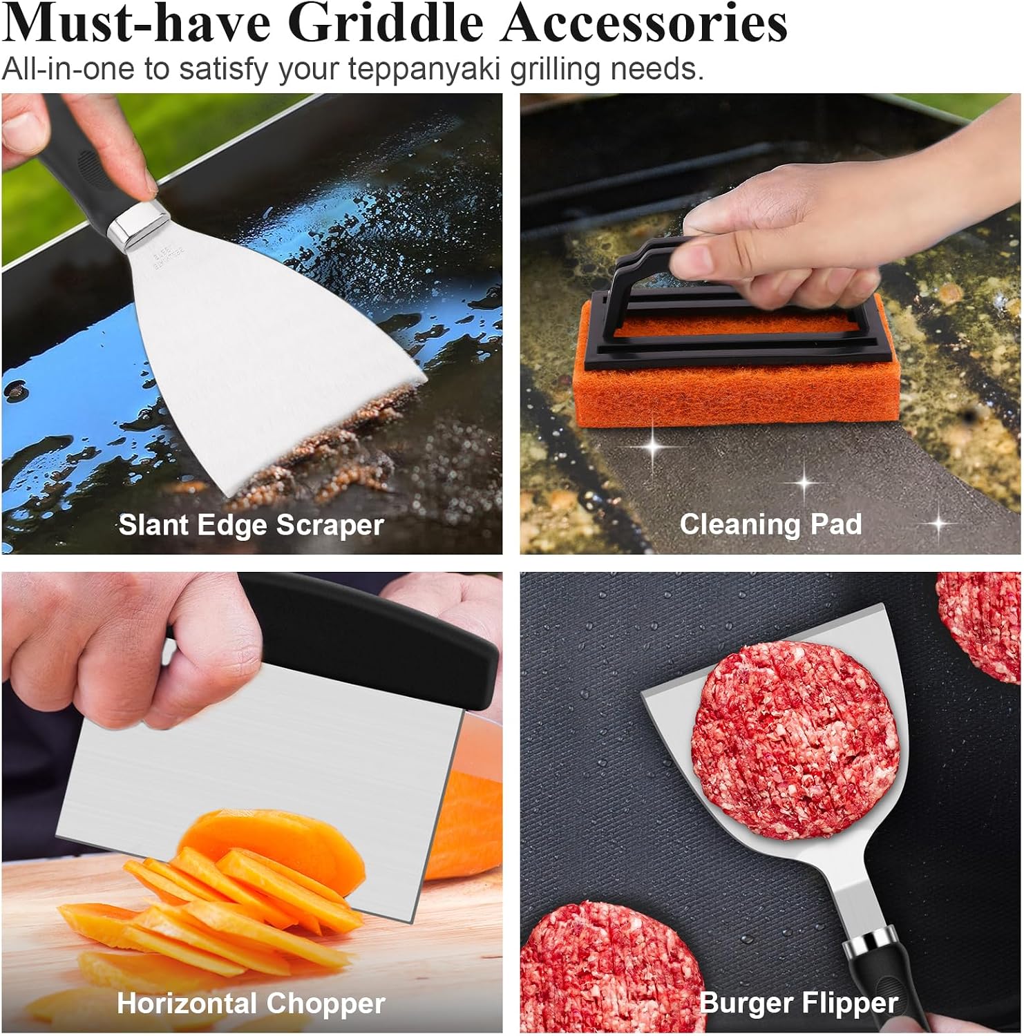 Набор из 27 предметов для грил – обзор и цена Camping Cooking Accessories Set