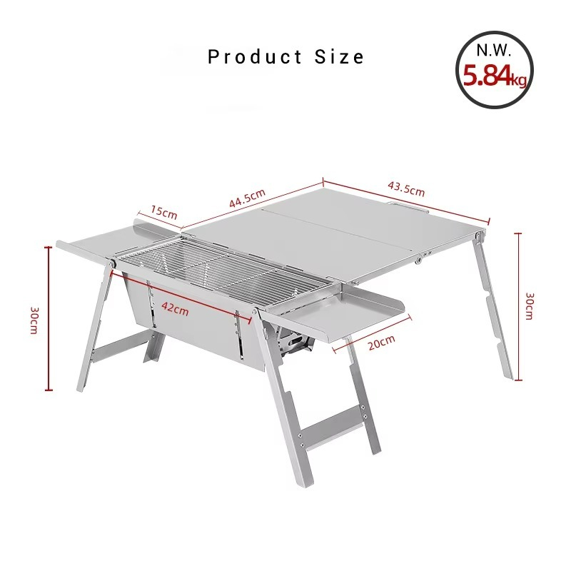 Портативный складной набор для – обзор и цена Camp Grill Portable Folding