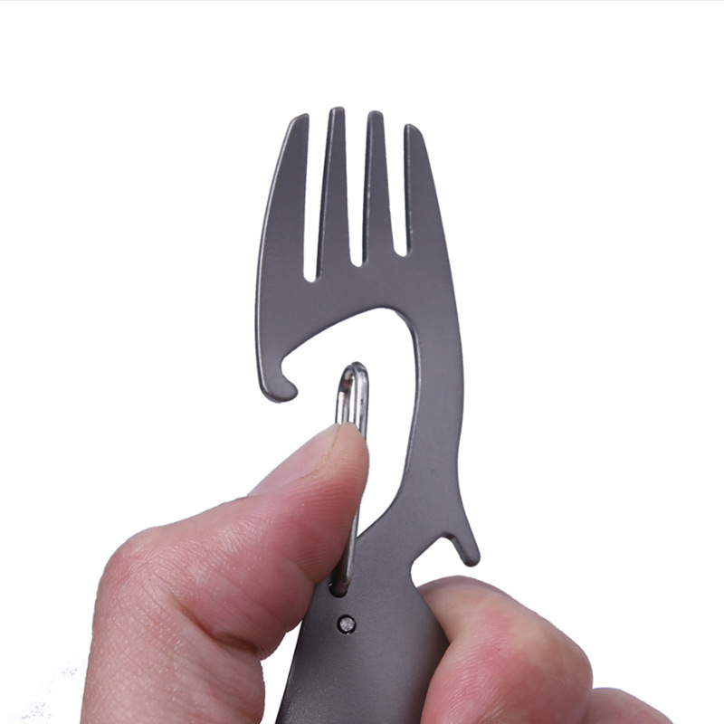 Многофункциональная вилка-ложк – обзор и цена Camping Cooking Cutlery Set