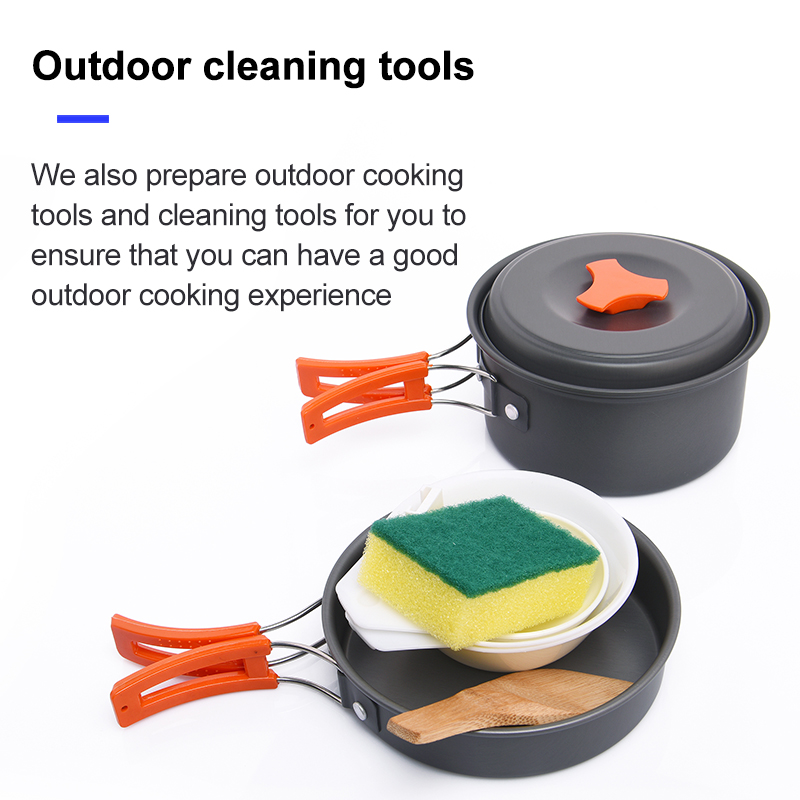 Набор посуды Widesea для кемпи – обзор и цена Camping Cooking Cutlery Set