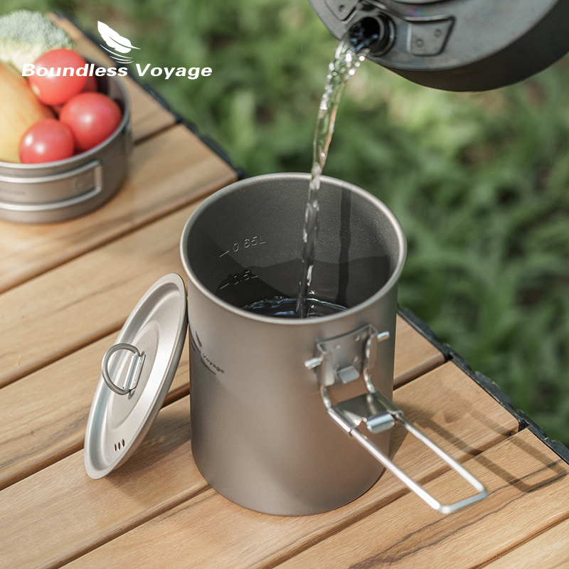 Титановая чашка Boundless Voya – обзор и цена Camping Cooking System