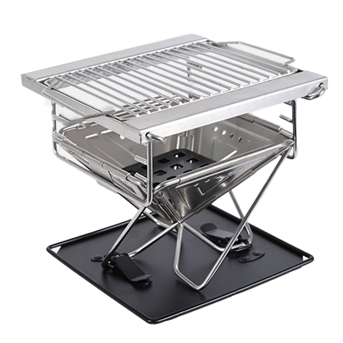 Портативный складной гриль M10 – обзор и цена Camp Grill Portable Folding