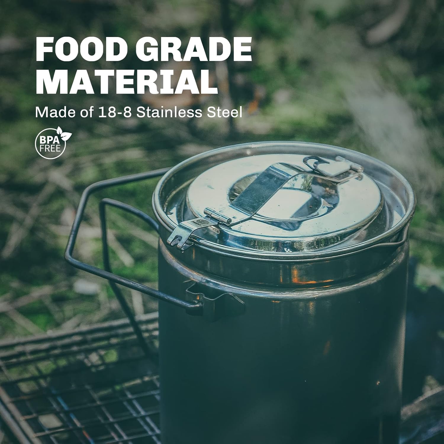 Пожарная кастрюля из нержавеющ – обзор и цена Camping Cooking System