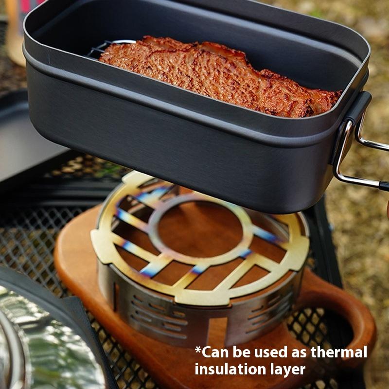 Уличная плита, лобовое стекло, – обзор и цена Camping Cooking Ring