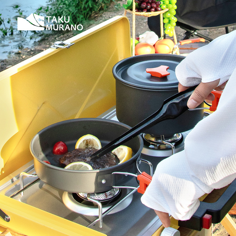 Набор походной посуды для приг – обзор и цена Camping Cooking Roll