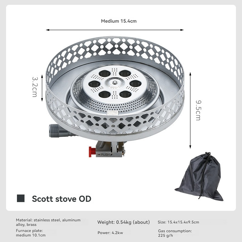 Газовая плита OD-4 Scott High  – обзор и цена Camping Cooking Hob