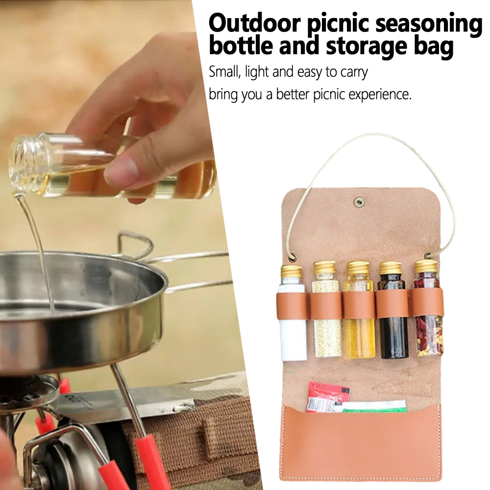 Набор бутылок для специй для к – обзор и цена Camping Cooking Utensil Holder